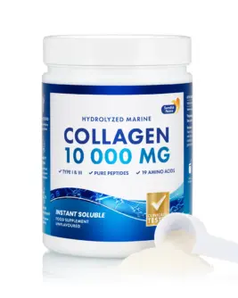 Fish Colagen Hidrolizat Pulbere Tip 1 si 3 cu 10.000mg - 300g
