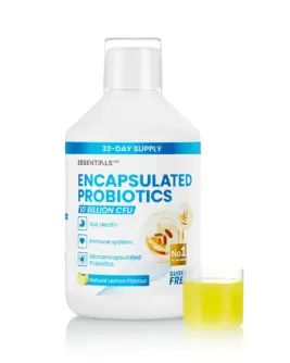 Probiotic Lichid – Complex cu Bifidobacterium lactis Vitamina C L glutamina – Produs Vegan – Sticla cu 500 ml