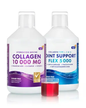 Pachet Beauty Dureri Articulatii - Colagen Lichid Tip 1 si 3 cu 10.000mg Colagen Lichid Joint Support