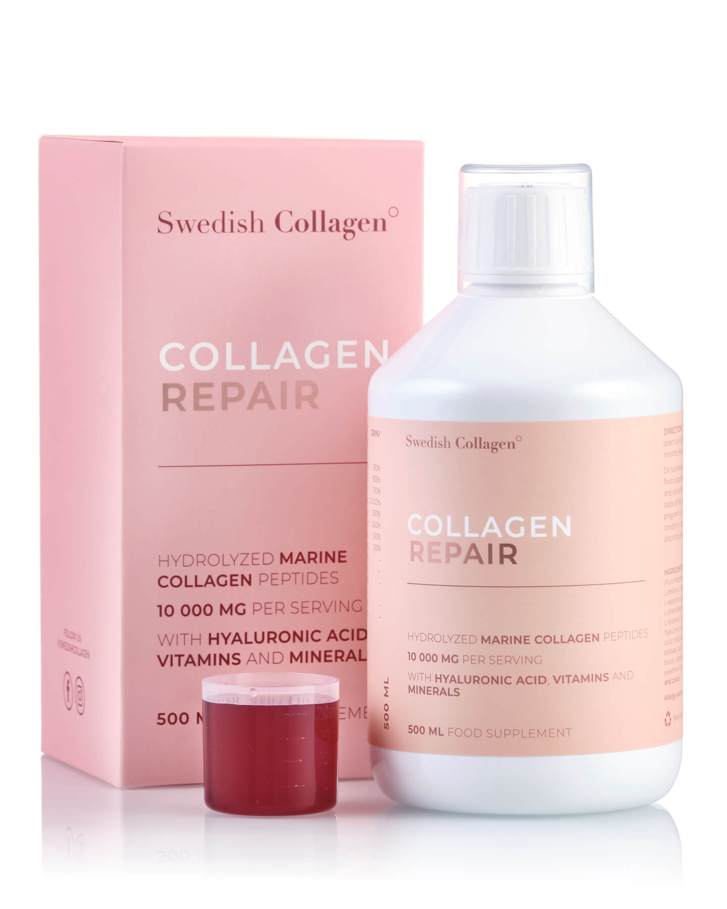 Colagen Repair (din Pește) – Lichid, Hidrolizat de Tip 1 și 3 cu 10 ...