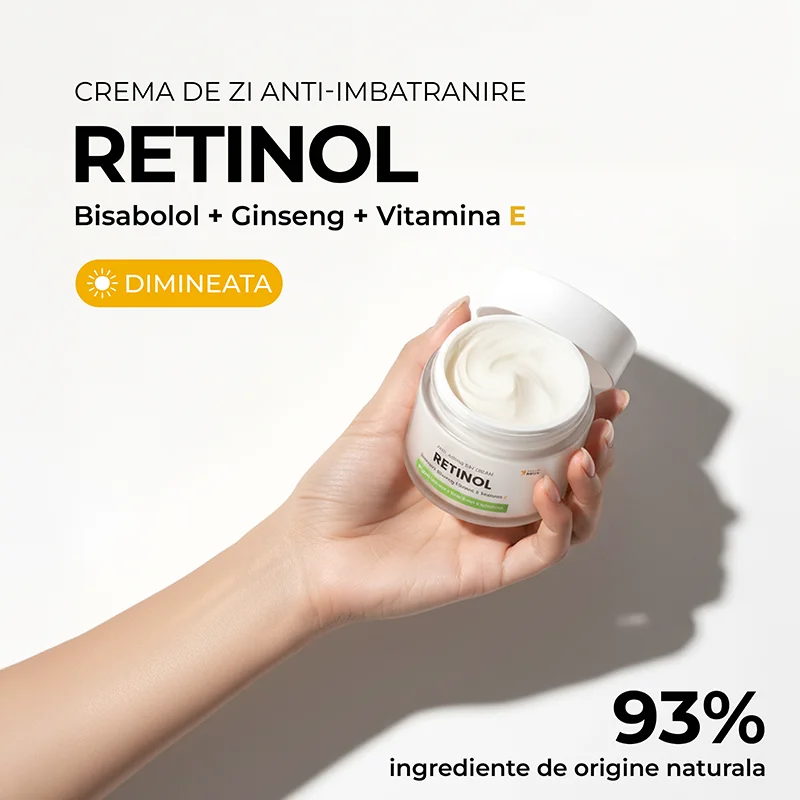 Crema de zi cu Retinol - Swedish Skin Care