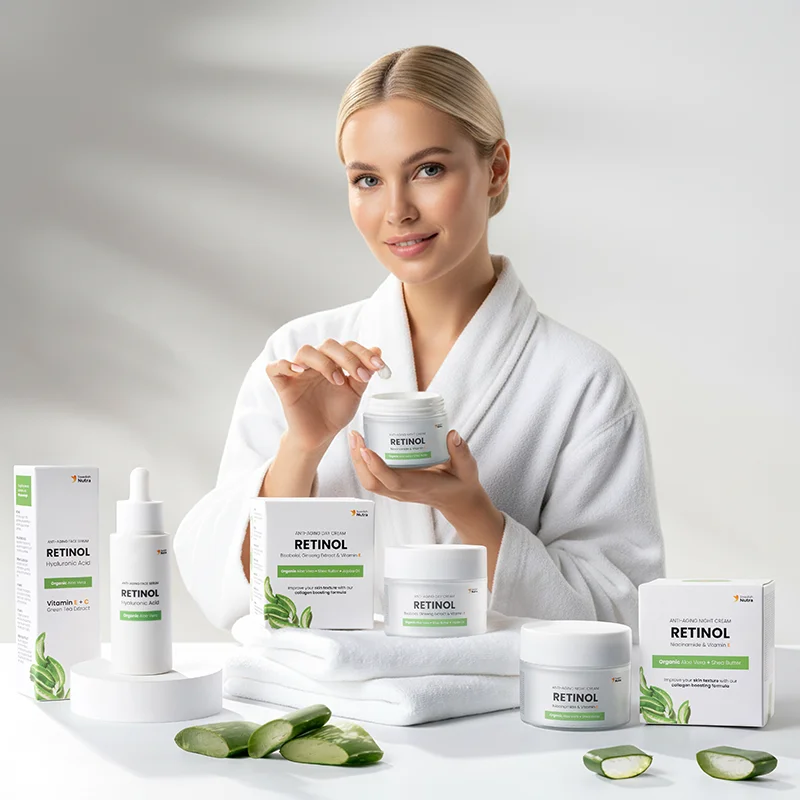 Pachetul Retinol Boost 3 in 1 - Ser + Crema de Zi si de Noapte