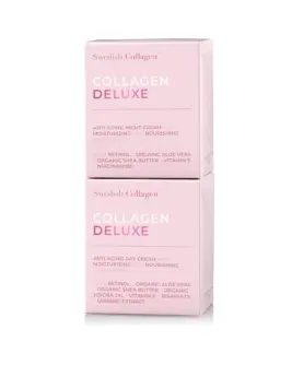 Pachet RETINOL DAY & NIGHT cu Crema de Zi + Crema de Noapte – Gama Colagen Deluxe