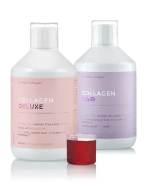 Pachet Colagen Complete Care cu Colagen Hair si Deluxe Colagen 500ml