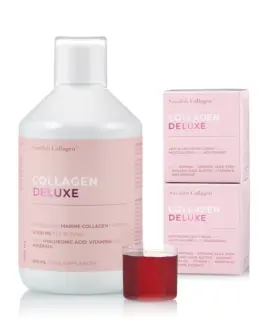 Pachet Deluxe Radiance cu Colagen Deluxe 500ml + Pachet Creme Retinol zi si Noapte