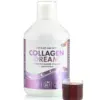 Collagen Dream – Colagen Marin Lichid Hidrolizat 10.000 mg + Magneziu 150 mg + Triptofan 500 mg + Herbal Blend Relax cu Valeriana + Lavanda + Hamei + Ashwagandha + Floarea Pasiunii