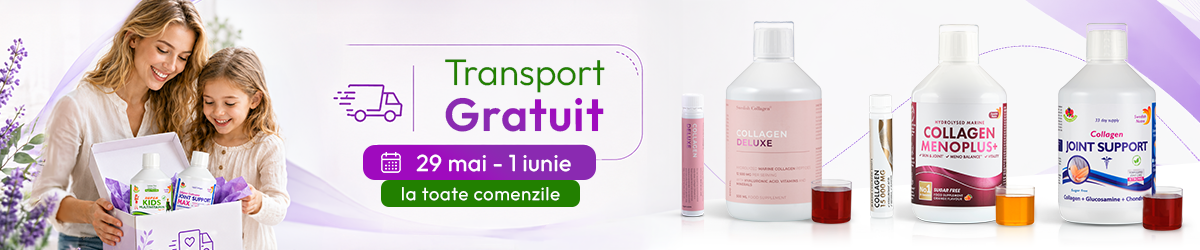 Transport Gratuit La Toate Comenzile in 29 mai - 1 Iunie