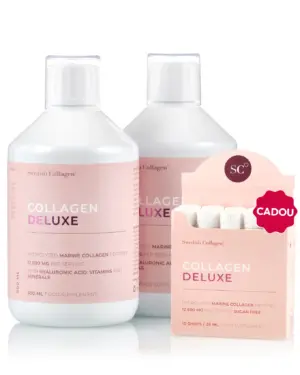 Pachet Deluxe - 2 sticle × Collagen Deluxe 500ml + Cadou Travel Pack 10 Shots